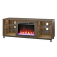 Ameriwood Home Lumina Deluxe Fireplace TV Stand for TVs up to 70