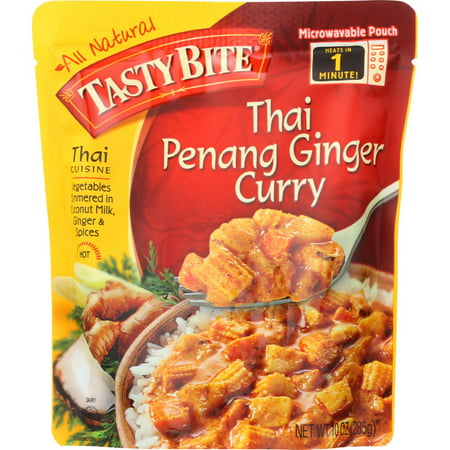 Tasty Bite Penang Ginger Curry, Thai, Hot, 10 Oz (Pack Of