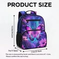 thumbnail image 7 of Jeiento Lightweight 13.5 Inch Toddler Backpack for 3-5 Year Old Girls, Galaxy Butterfly Preschool Kids School Bag with 5 Pockets & Adjustable Shoulder Straps, 7 of 7