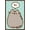Mahogany Framed Version, variant on Pusheen - Hi Wall Poster with Push Pins, 22.375" x 34"