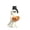 White-A, variant on Luckky Halloween Skeleton Figurine with Pumpkin Candy Bowl,Spooky Vintage Fall Porch Decor Figurine,Creepy Skull Holder for Front Door Entryway Halloween Treat Storage & Holiday Ornament