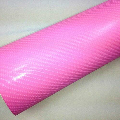 Pegatinas de fibra de carbono de vinilo 3D para coche, rollo de película, bricolaje, hoja redonda, automóvil, motocicleta, ventana, computadora portátil, estilo, 30x127 cm zhangyuxiang LED