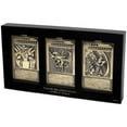 thumbnail image 1 of Yu-Gi-Oh! TCG: 25th Anniversary Duel Monsters Egyptian God Relief Plate Set, 1 of 1