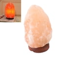 thumbnail image 1 of Himalayan Salt Lamp, US Plug 110V Decorative Amber Color Himalayan Salt Light Plug and Play with Dimmer Switch for Bedroom, 1 of 8