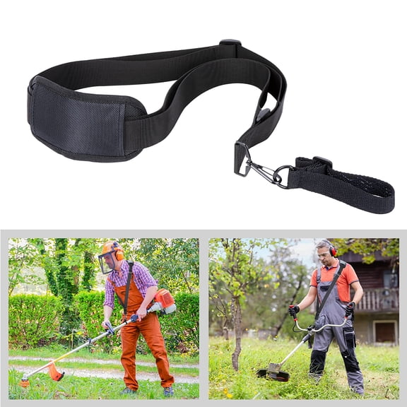 HOMEYA Shoulder Strap for Weedeater,Universal Trimmer Shoulder Strap,Adjustable Weed Eater Strap Compatible with Most Mowers,Weeders,Leaf Blowers
