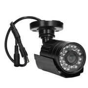 OTVIAP Analog CCTV 1080P 4CH 2MP Surveillance Camera with Wall Mount, Black