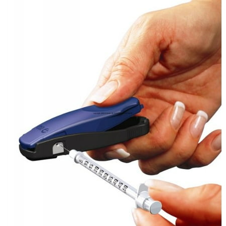 - Becton-dickinson B-d Safe-clip Insulin Syringe Needle Clipper - Model 328235 - Quantity 1 by, For needle disposal By Invacare