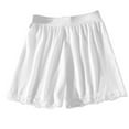 thumbnail image 5 of Maean Girls Bike Shorts Soft Breathable Under Dress Shorts for Dancewear Activewear Ruffle Pjs Shorts, 5 of 7