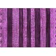 thumbnail image 1 of Ahgly Company Indoor Rectangle Abstract Purple Modern Area Rugs, 4' x 6', 1 of 4