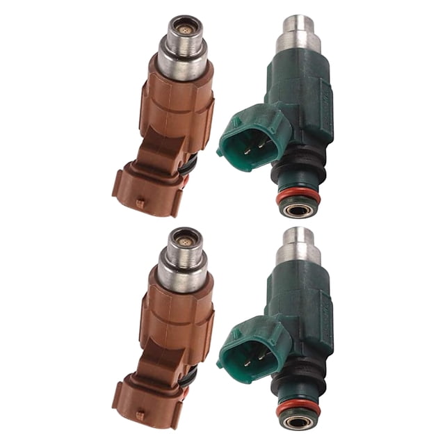 Boquilla de Inyección de Combustible, Paquete de 4 Piezas Rojas para Vehículos, Suministros de Automóviles, Reemplazo de Molduras Azules para Mazda 62 Sunnimix Inyectores de combustible