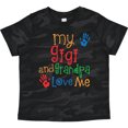 thumbnail image 3 of Inktastic My Gigi and Grandpa Love Me Boys or Girls Toddler T-Shirt, 3 of 5