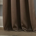 thumbnail image 4 of Lanco Branch Blackout Thermal Grommet Single Curtain Panel, Bronze, 2" Header Size, Blackout, 52 x 84", 100% Polyester, 4 of 4