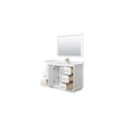 thumbnail image 6 of 48" Bathroom Vanity Set - White Cultured Marble, Sink, Mirror, Satin Bronze Trim, 6 of 6