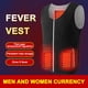 thumbnail image 1 of Chaleco Calentado Chaqueta con calefacción eléctrica USB Mujeres Hombres Chaleco con calefacción 5 Zona de calefacción (Negro L), 1 of 9