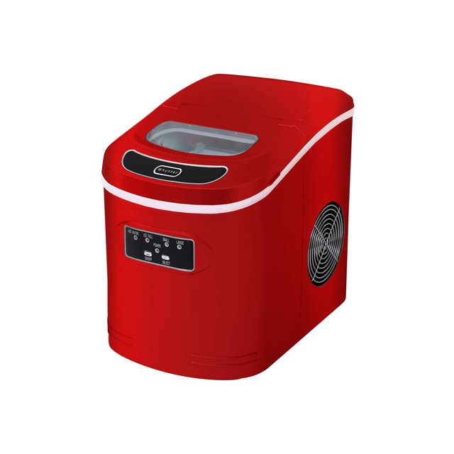 Whynter IMC-270MR Compact Portable Ice Maker, 27 lb. Capacity, Metallic Red