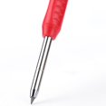 thumbnail image 3 of 2uds. Juego de lápices de carpintero sólidos, herramienta para trabajar la madera con sacapuntas incorporado, color rojo, 3 of 9
