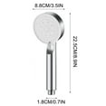 thumbnail image 3 of Pompotops Three Block Flush Rub Dual Purpose Pressurized Shower Shower Universal Powerful Pressurized Handheld Shower Nozzle Filter Shower Faucet Shower Head Clearance, 3 of 3