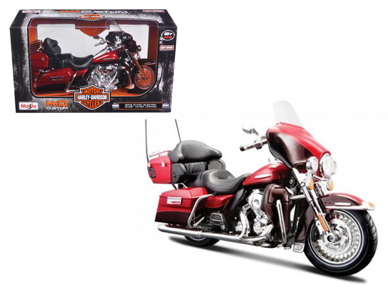 Maisto 1:12 Harley Davidson Street Glide Special Motorcycle Model Toy New Black 