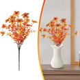 thumbnail image 2 of Artificial Mums for Outdoors, Ongmies Fake Fall Flowers Silk Flowers, Autumn Decorative Outdoor Plastic Flowers – Perfect for Indoor and Outdoor Garden, Courtyard, and Home Decoration, 2 of 8