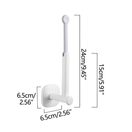 

Egmy L-shaped Telescopic Hook Free Punching Can Be Turned To Viscose Wall Hanger Kitchen Bathroom Seamless Paste Hook