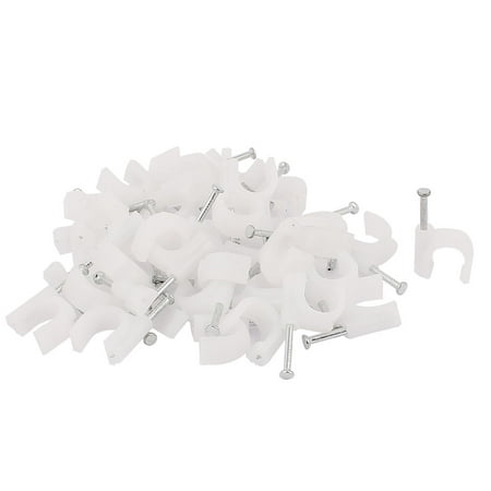 42pcs 27mm Long Silver Tone Concrete Cement Wall Wire Anchor