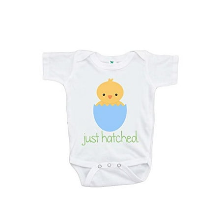 

Custom Party Shop Baby s Just Hatched Baby Chick Easter Onepiece Blue and Yellow