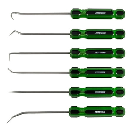 OEMTOOLS 26545 6 Piece Hook and Pick Set w/ Acetate Handle