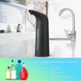 thumbnail image 6 of MINKUROW Automatic Soap Dispenser,13.5OZ Soap Dispenser for Kitchen Sink,IPX6 Waterproof Touchless Battery Operated Hand Soap Dispenser for Bathroom,Hotel,Restaurant,Public Place (Black), 6 of 6