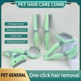 thumbnail image 3 of Pet Needle Combs with Non-Slip Handle Small Medium Dog Hair Brushes Hair Removal Knotting Comb Grooming Supplies for Dogs Cats ShopWise Round, 3 of 21