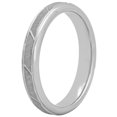 thumbnail image 2 of Women?s 4MM Tungsten Satin Finished Slash Wedding Band ? Womens Ring, 2 of 4