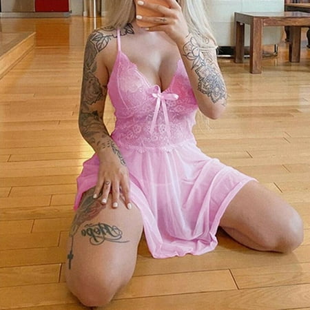 

Lingerie Dress For Women Women s Lingerie Sleepwear Ladies Lace Underwear Night Dress