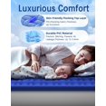 Twin Air Mattress with Built in Pump Luxurious Comfort Raised