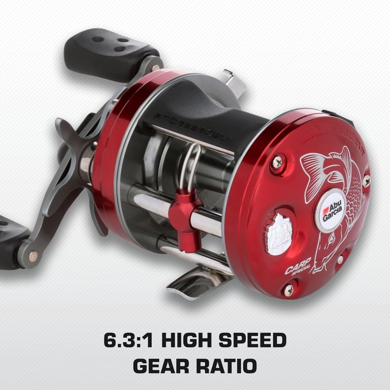 Abu Garcia C3-6500CRPSPC22 3+1BB Baitcast Fishing Reel 6.3:1 