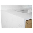 thumbnail image 3 of Palisade 72" Double Bathroom Vanity with Blonde Cabinet and Engineered Marble Top, 3 of 7