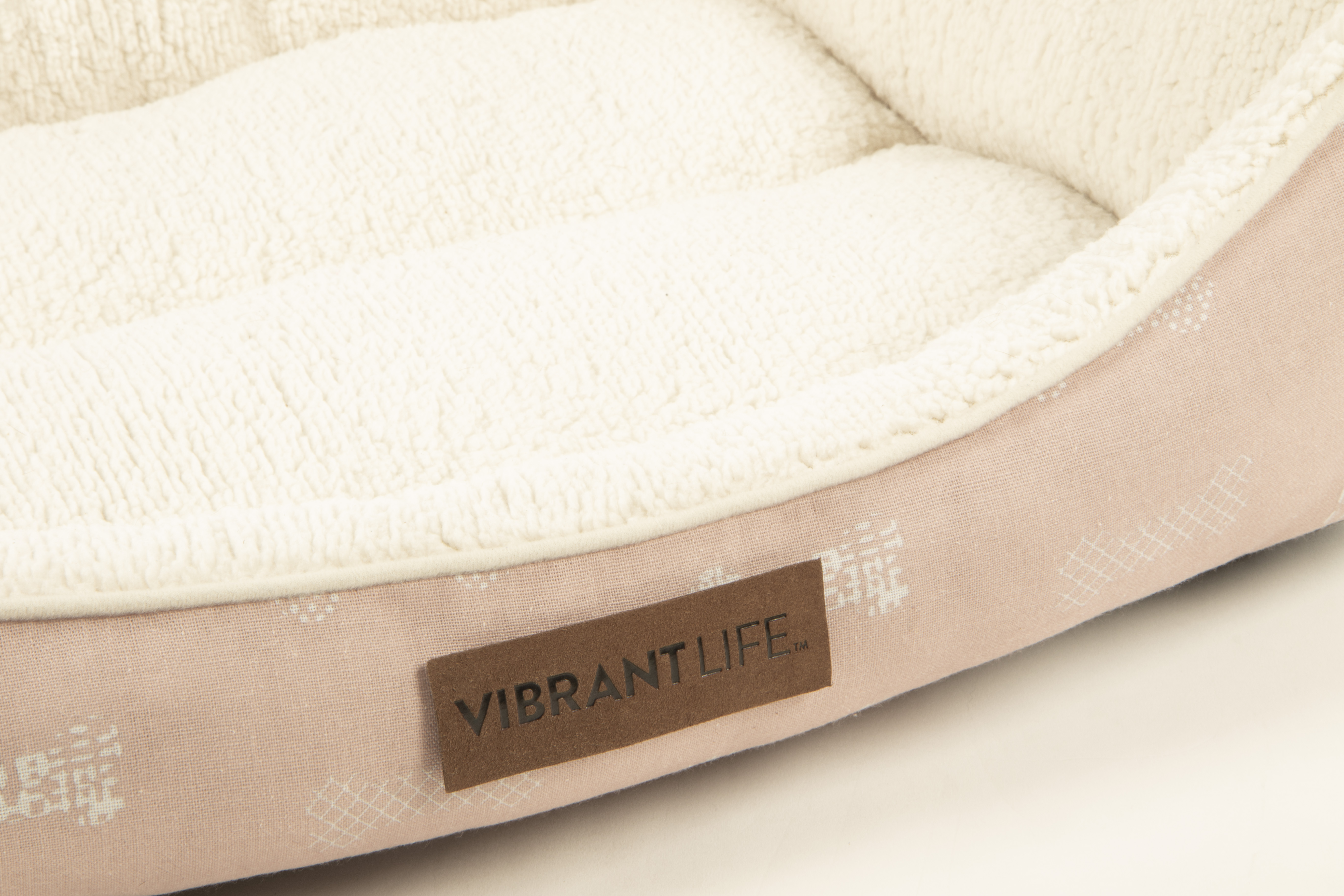 Vibrant Life Luxe Cuddler Pet Dog Bed, Medium, 27x21