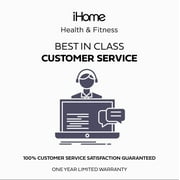iHome Smart Scale Digital Bathroom Scale for Body Weight and BMI Tracking, White