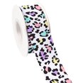 thumbnail image 1 of Animals Speckle Leopard Print Design Printed Grosgrain Satin Ribbon for Gift Wrapping Hair Bow Craft Accessory 50 Yards Jiayi, 1 of 6