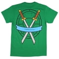 thumbnail image 2 of Teenage Mutant Ninja Turtles TMNT Mens Costume T-Shirt (Leonardo, Medium), 2 of 2