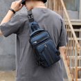 thumbnail image 3 of Men‘s Multifunctional Backpack Waterproof Crossbody Bag Casual Chest Bag, 3 of 4