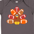 thumbnail image 4 of Inktastic Thanksgiving Cute Football Turkey Boys or Girls Baby Bodysuit, 4 of 5
