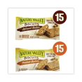 thumbnail image 3 of NATURE VALLEY Biscuits, Cinnamon with Almond Butter/Honey with Peanut Butter, 1.35 oz Pouch, 30 Count, Delivered in 1-4 Business Days, 3 of 3