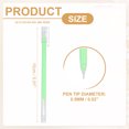 thumbnail image 2 of Uxcell 24 Pcs Colored Gel Pens, 0.5mm Fine Point Pastel Gel Pens High Light Ink for DIY Projects Painting Journaling Notebook Black Paper Drawing, 15cm Length Green Ink, 2 of 6