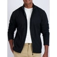 thumbnail image 3 of Real Essentials 2 Pack: Men's Polar Fleece Full-Zip Long Sleeve Jacket - Winter Outdoor Hiking Coat (Available in Big & Tall), 3 of 5