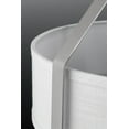 thumbnail image 3 of Progress Lighting, Ratio Collection, 4-Light Pendant, Brushed Nickel, White Linen Drum Shade, 3 of 5