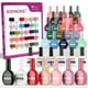 thumbnail image 1 of Set de esmaltes de uñas en gel JODSONE de 30 colores con 6 geles funcionales, 1 of 8