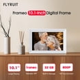 thumbnail image 2 of Marco digital para fotos FLYRUIT 10.1" HD WiFi 32 GB táctil, 2 of 9