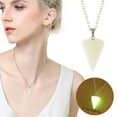 thumbnail image 3 of SSZMDLB under $5 Glow in the Dark Necklace, Glow Crystal Necklace, Luminous Pendant Jewelry, Fluorescent Stone Necklace, Hexagonal Crystal Decor, Night Glow Accessory, Fashion Statement Jewelry, 3 of 4