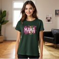 thumbnail image 3 of Playera Blusa Mama Mamá Fieramente Increíble – Estilo Animal Print con Actitud Color Verde Oliva Talla Mediana Marca Emil SaEs, 3 of 4
