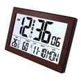 thumbnail image 4 of DOLITY Digital Alarm Clock Practical Backlight Desk Clock for Cafe Shop Living Room H181H brown, 4 of 9