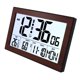 thumbnail image 4 of Reloj digital con luz nocturna para mesita de noche, ideal para sala, aprendizaje y oficina. H181H marrón, 4 of 9